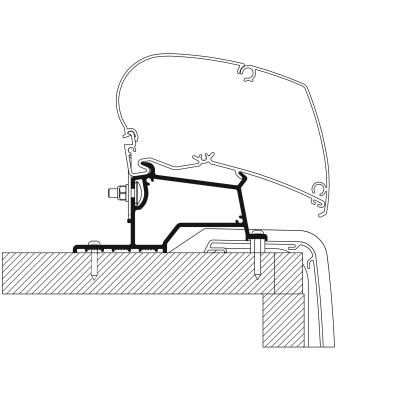 Product image of the product “Adapter Rapido Serie Compact für TO Serie 6 und 9 ”